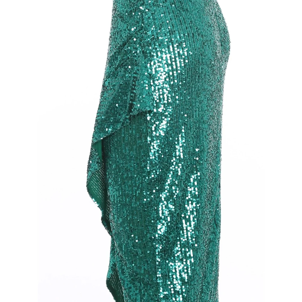 pinko Knielange Rok Green Dames
