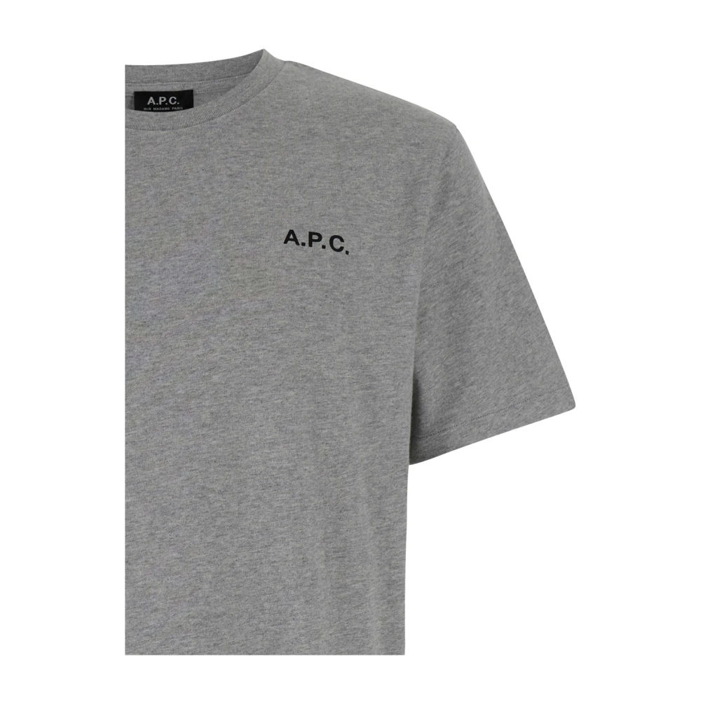 A.p.c. T-Shirts Gray Heren