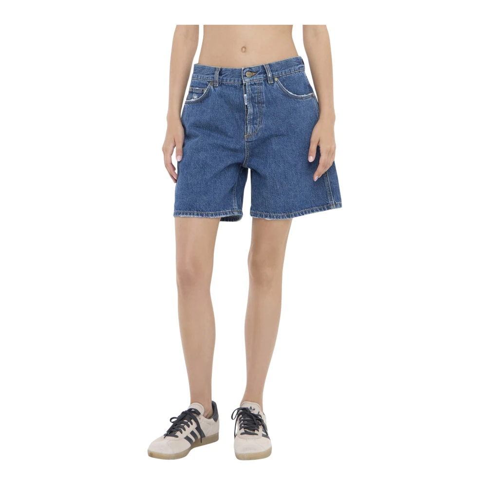 Ball Women's Blue Denim Shorts & Knickers In Wash W26