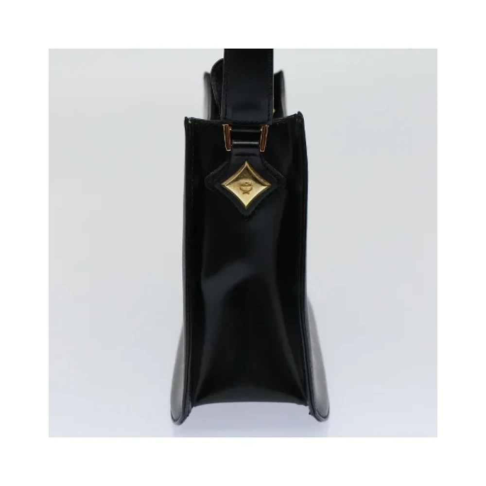 MCM Pre-owned Leather shoulder-bags Black Dames