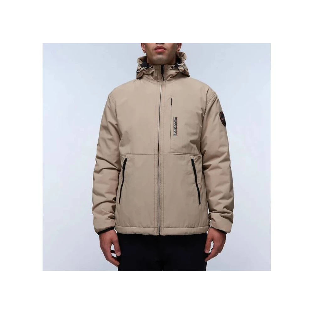 Napapijri Jassen & Jacks Beige Heren