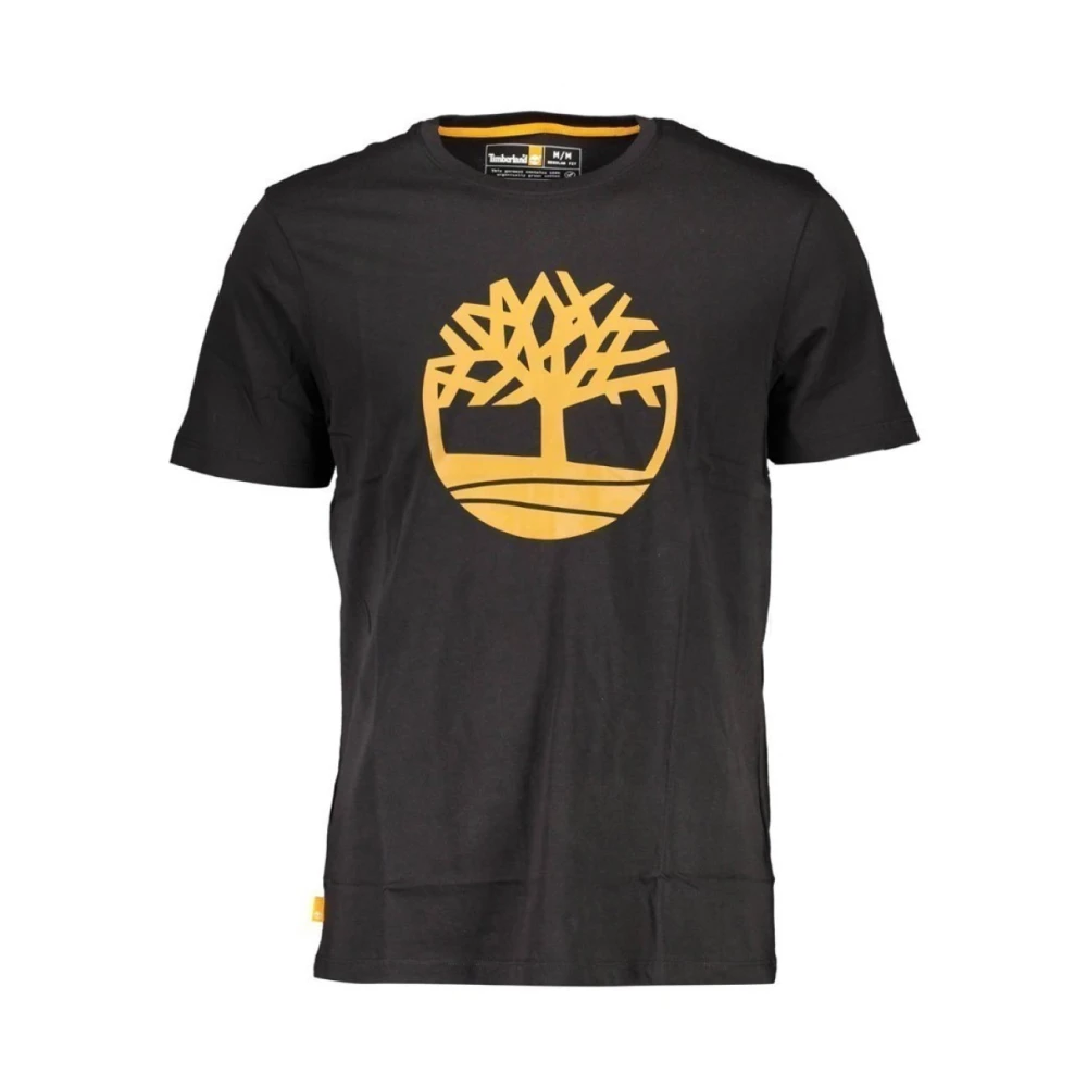 Timberland T-Shirts Black Heren