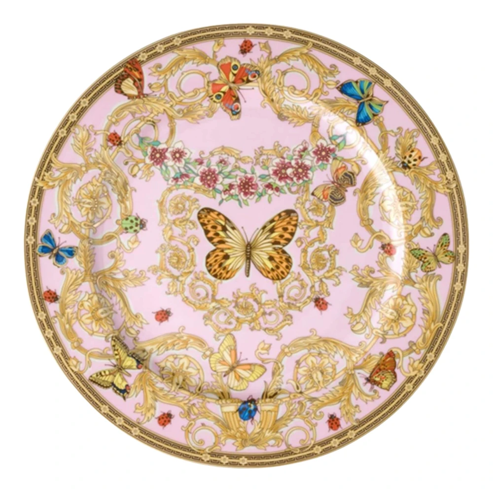 Versace Tuin Stijl Plaatskaarthouder Multicolor Unisex