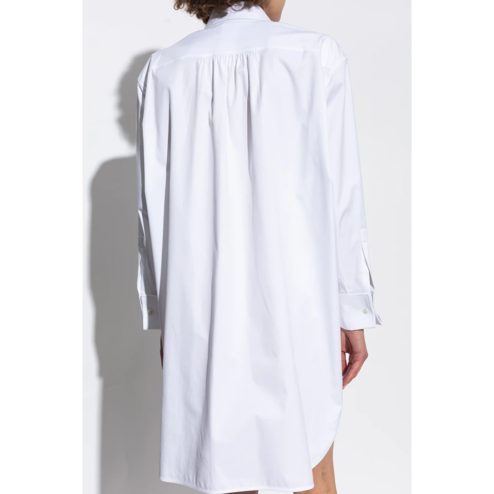 Max Mara Shirt met zak White Dames