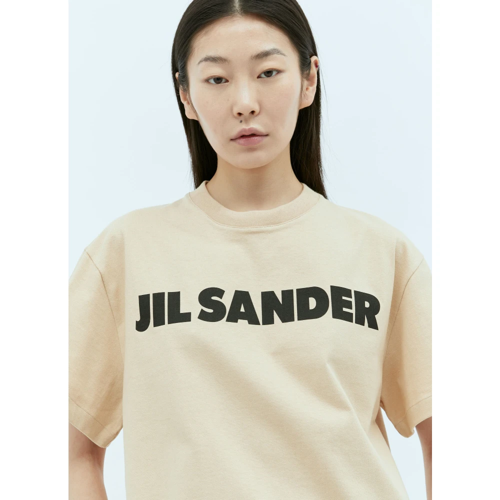 Jil Sander T-Shirts Beige Dames