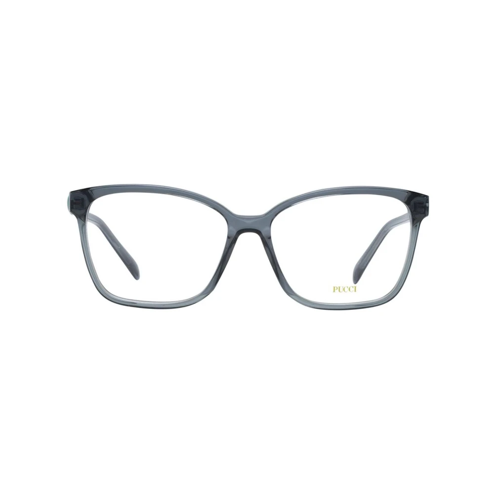 EMILIO PUCCI Grijze Vierkante Optische Frames voor Vrouwen Gray Dames