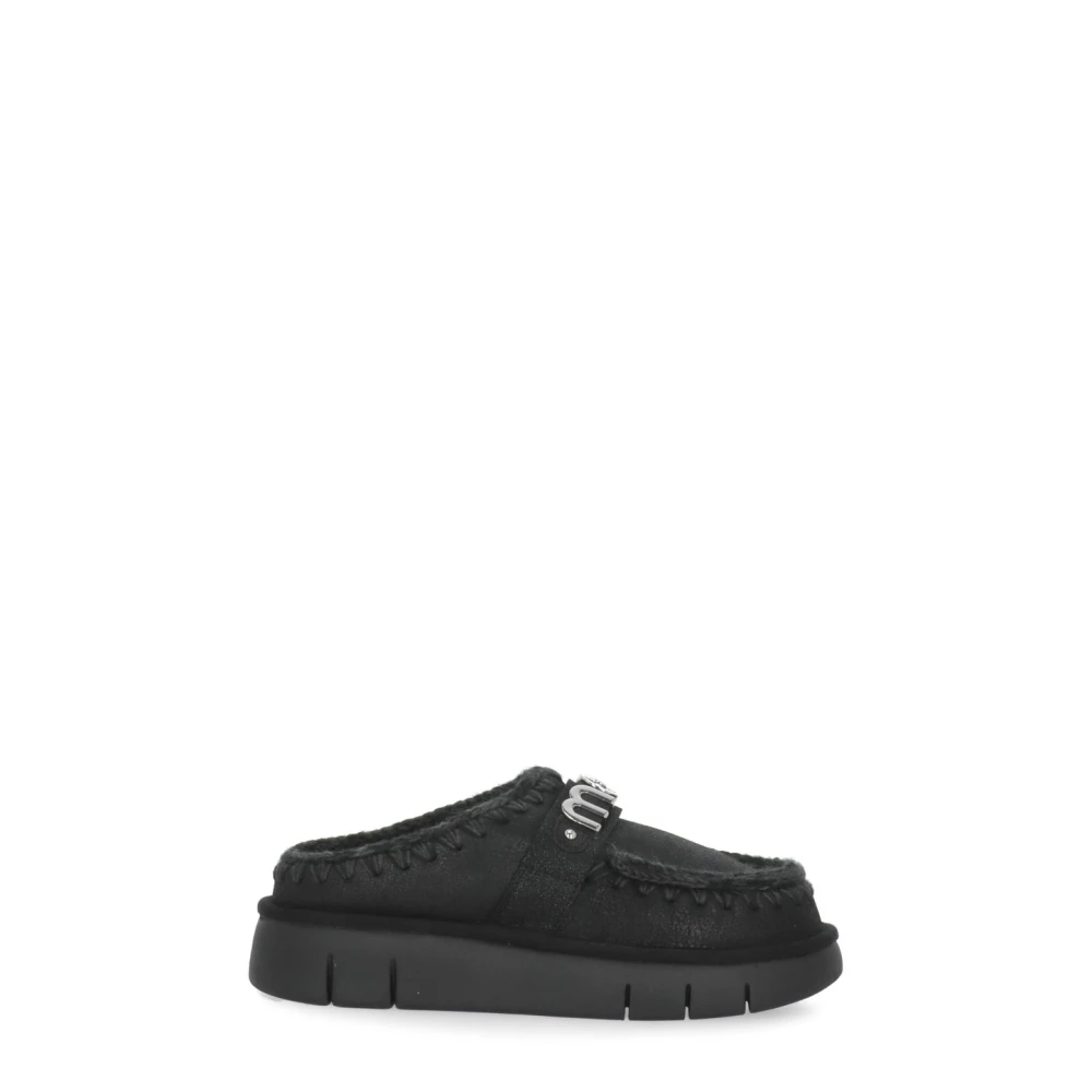 Mou Donna Nero Bounce Clog
