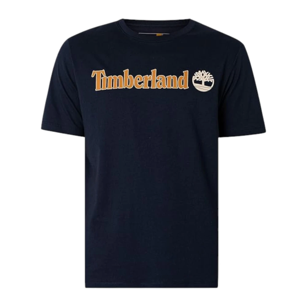 Timberland Korte Mouw Heren T-shirt Kennebec River Blue Heren