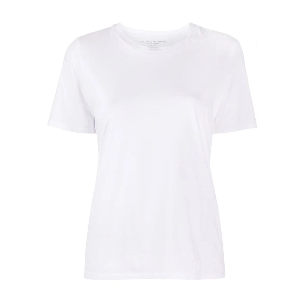 Majestic filatures Witte Top Elegante Stijl White Dames