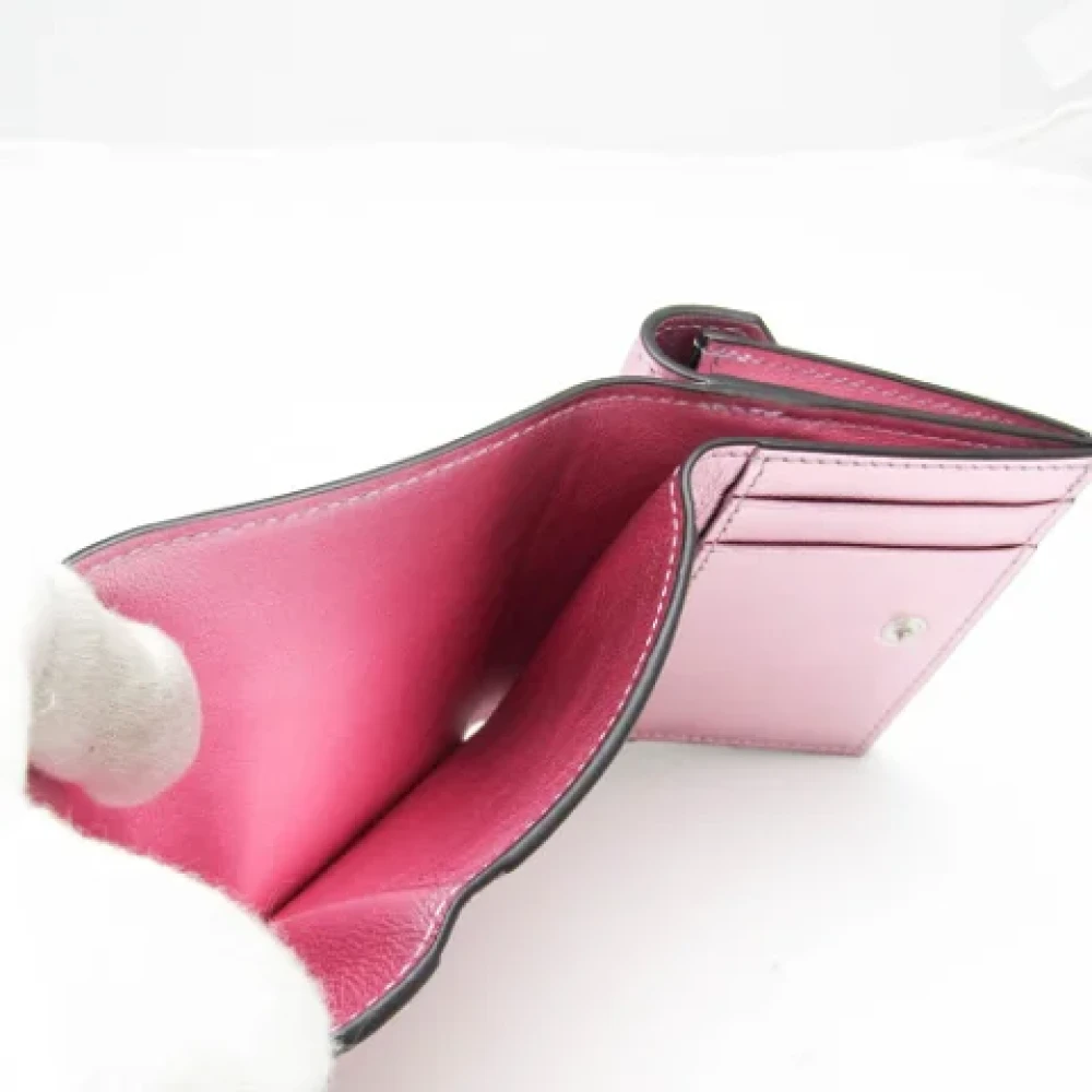 Fendi Vintage Pre-owned Leather wallets Pink Dames