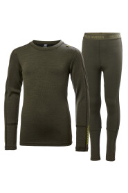Helly Hansen Lifa Merino Midweight Ullsett Utility Green