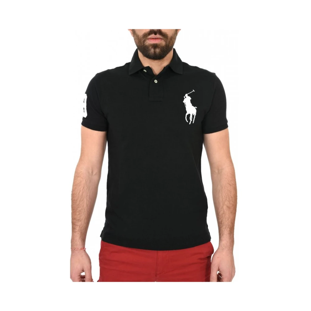 Ralph Lauren Uomo Nero Top, Xl, New,