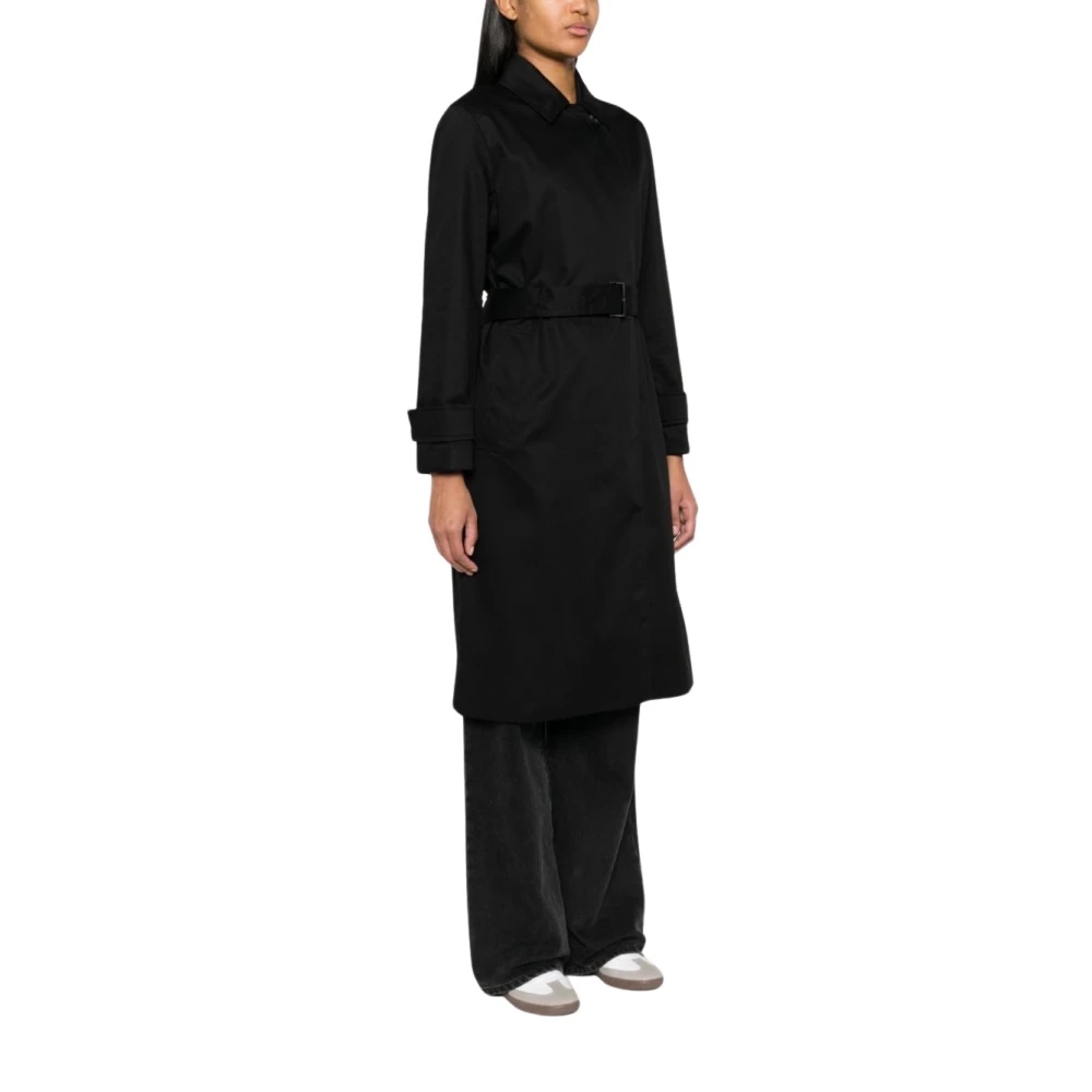 Calvin Klein Zwarte Jassen & Mantels voor Vrouwen Black Dames