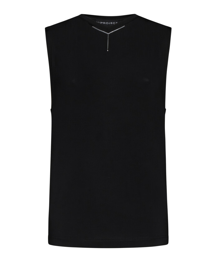 black-chrome-tank-top