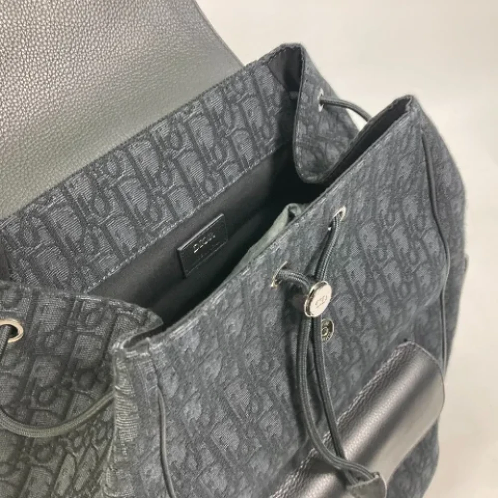 Dior Vintage Pre-owned Fabric dior-bags Blue Dames