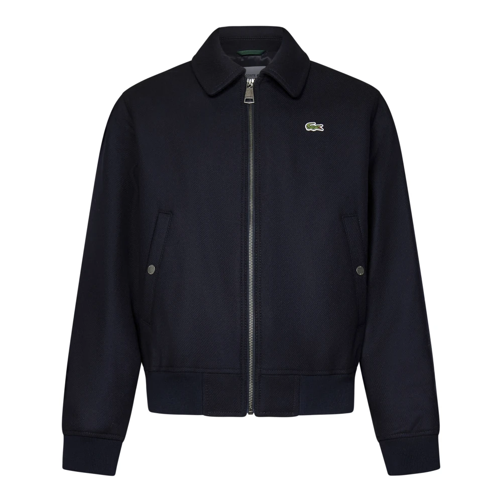 Lacoste Blauwe Aviator Jas Aw24 Blue Heren