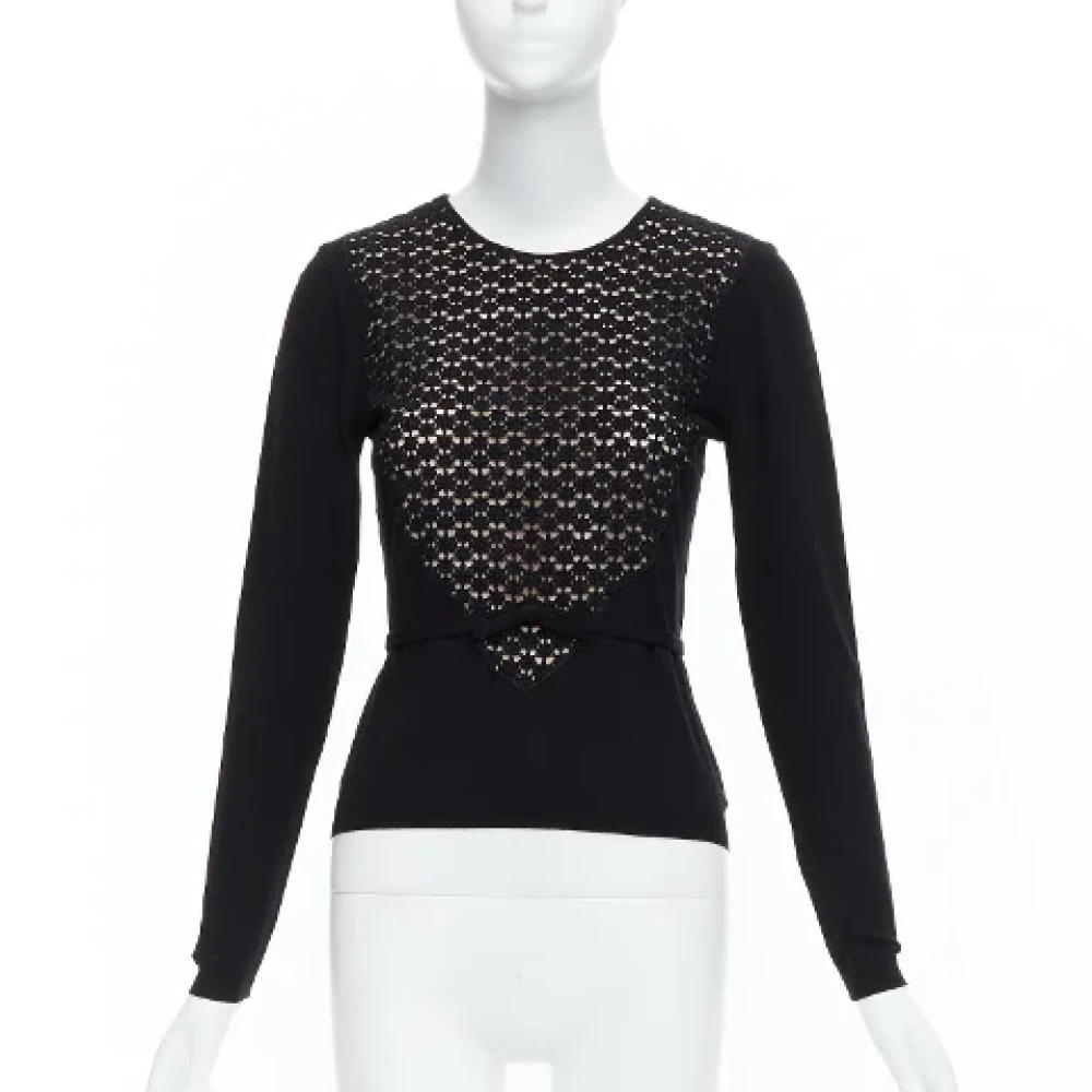 Giambattista Valli Pre-owned Fabric tops Black Dames