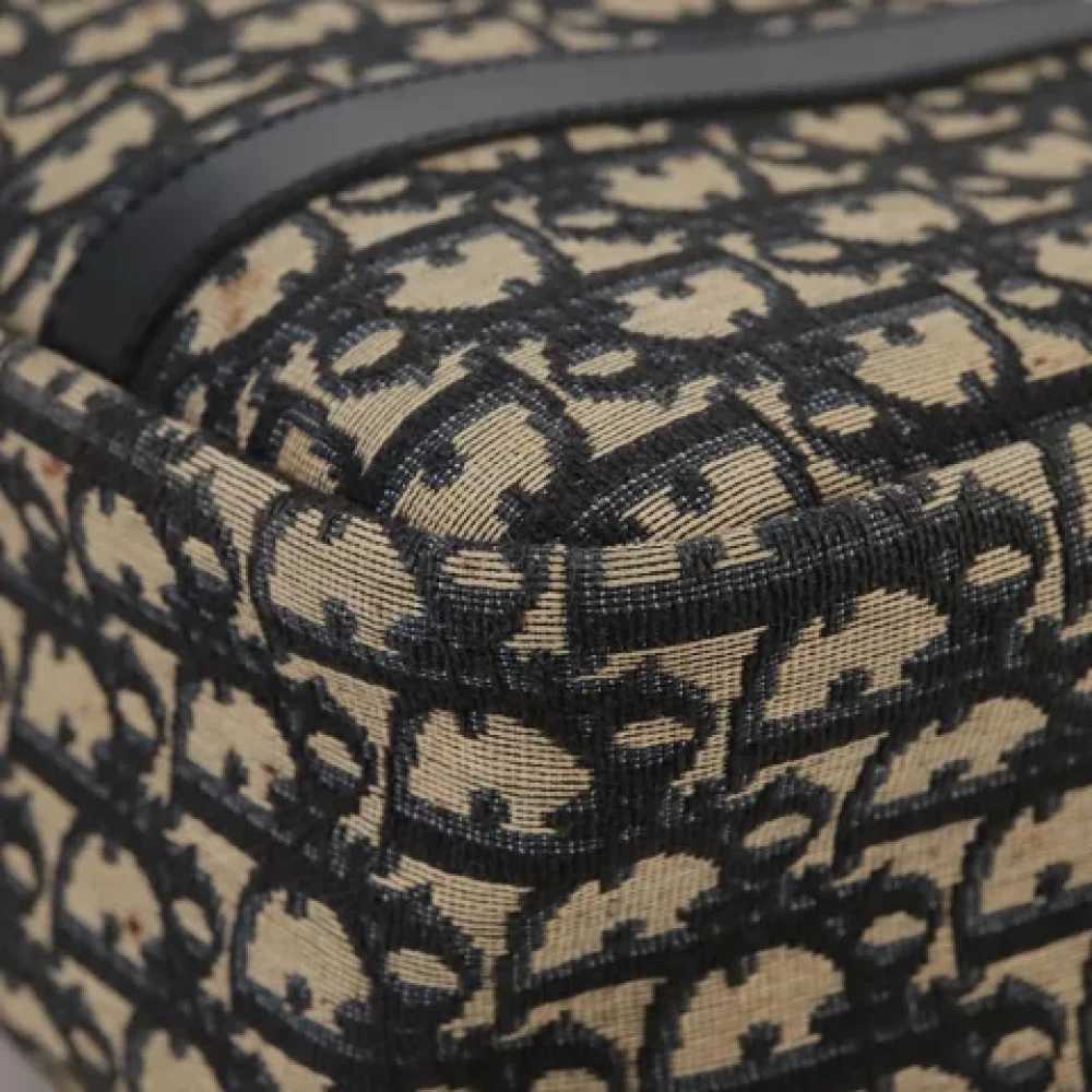 Dior Vintage Pre-owned Canvas dior-bags Blue Dames