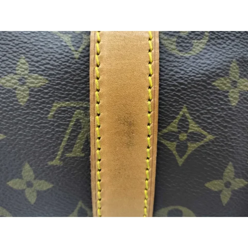 Louis Vuitton Vintage Pre-owned Leather travel-bags Brown Dames