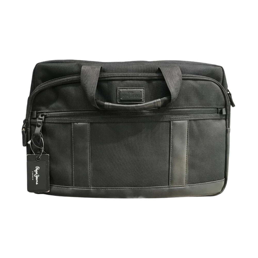 Pepe Jeans Document- en Laptoptas Soho Black Heren