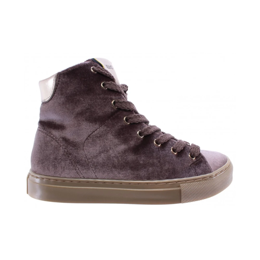 Liu Jo Vrouw Roze High Top Sneakers