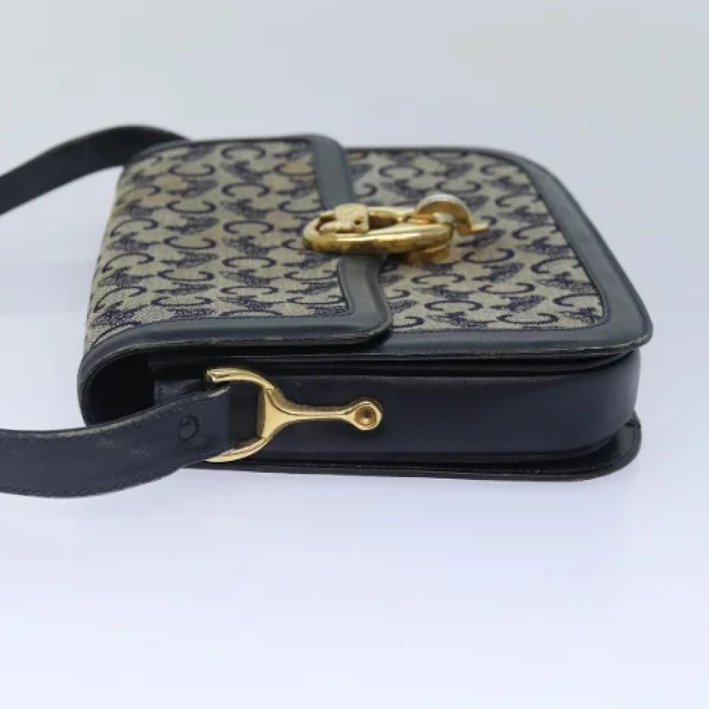 Celine Vintage Pre-owned Canvas celine-bags Blue Dames