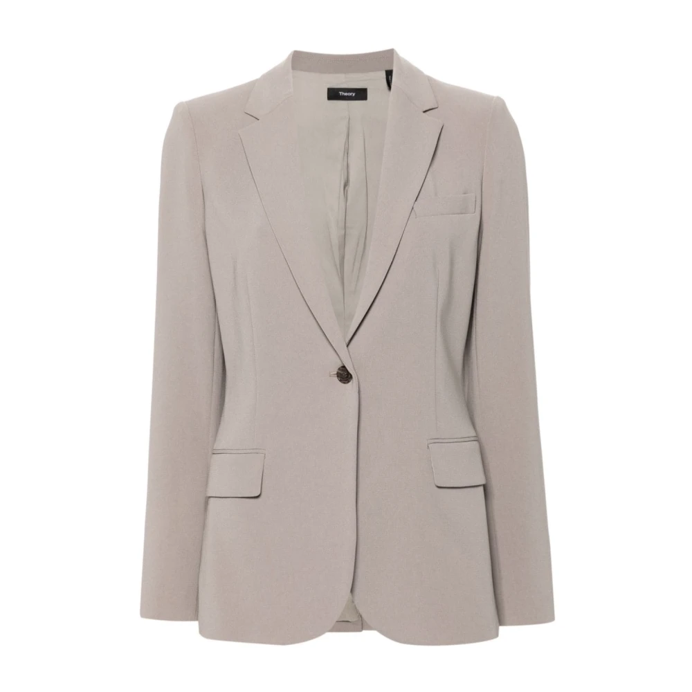 Theory - Jackets > Blazers - Gray - Theory - Modalova