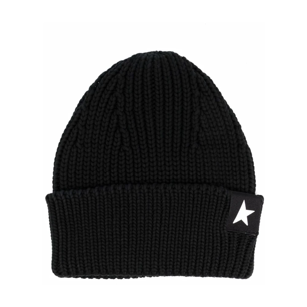 Golden Goose Damian Beanie Black Heren