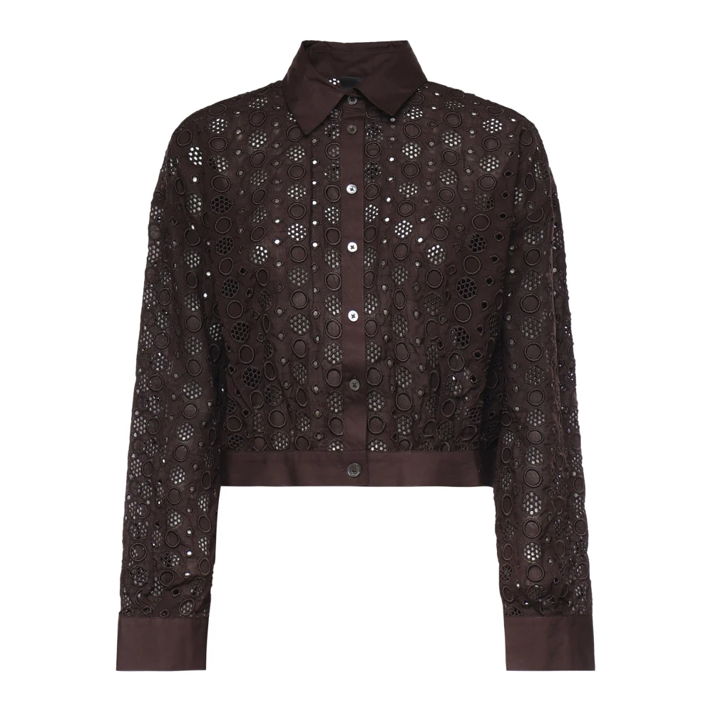 Pinko Donna Marrone - Charita Shirt - Blouses & Shirts - S