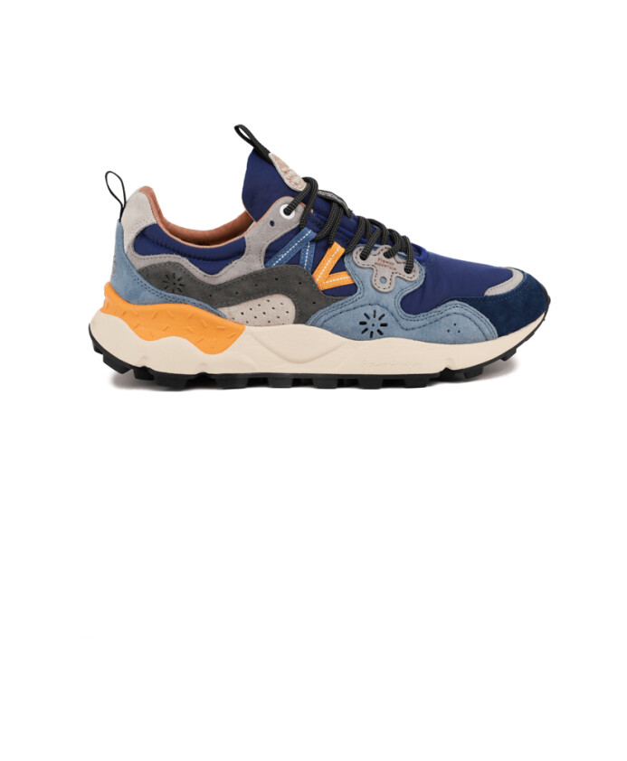 moderne-multicolor-sneakers-met-rubberen-zool