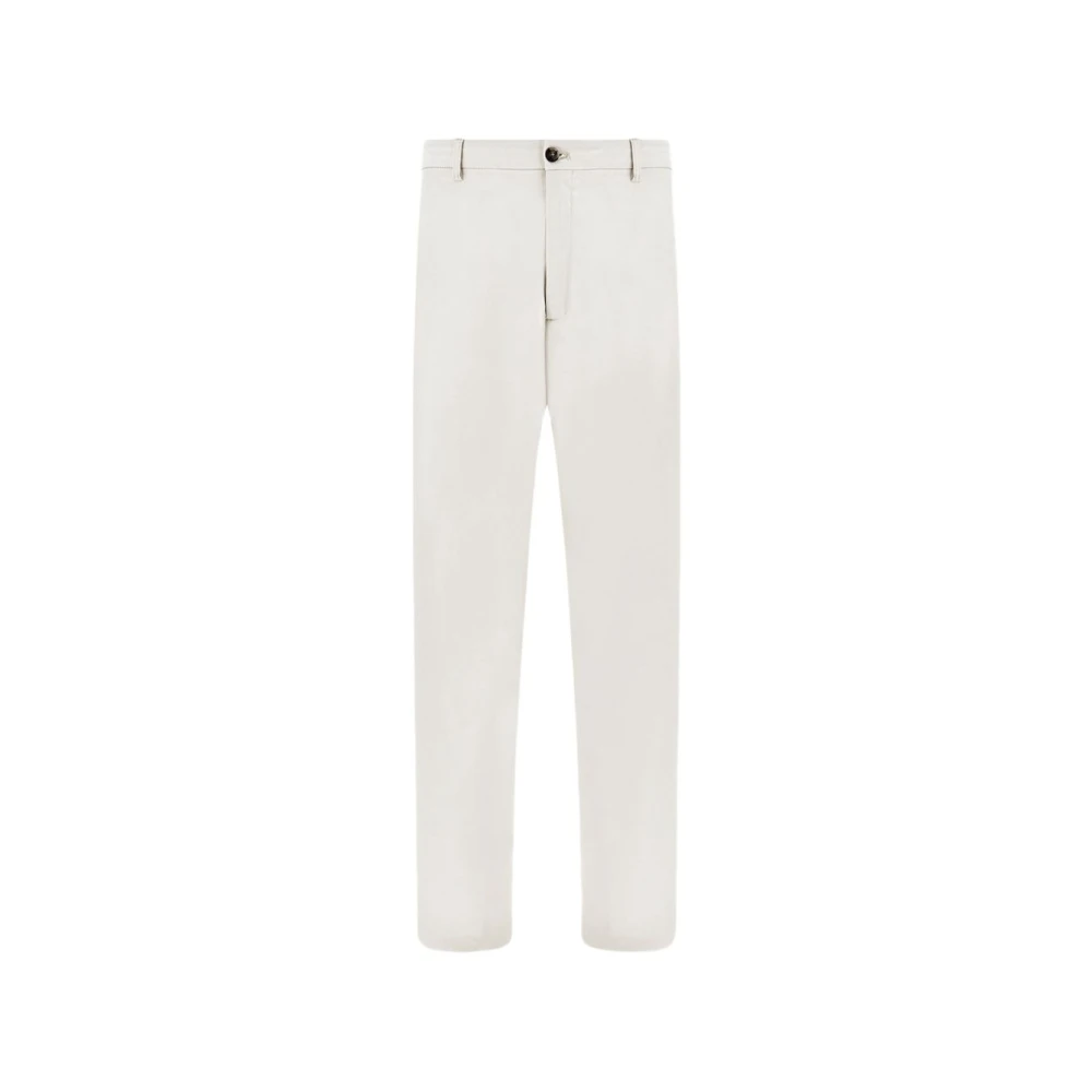 Paul & Shark Men's White Wide-Leg Trousers - Chinos - L - Trousers