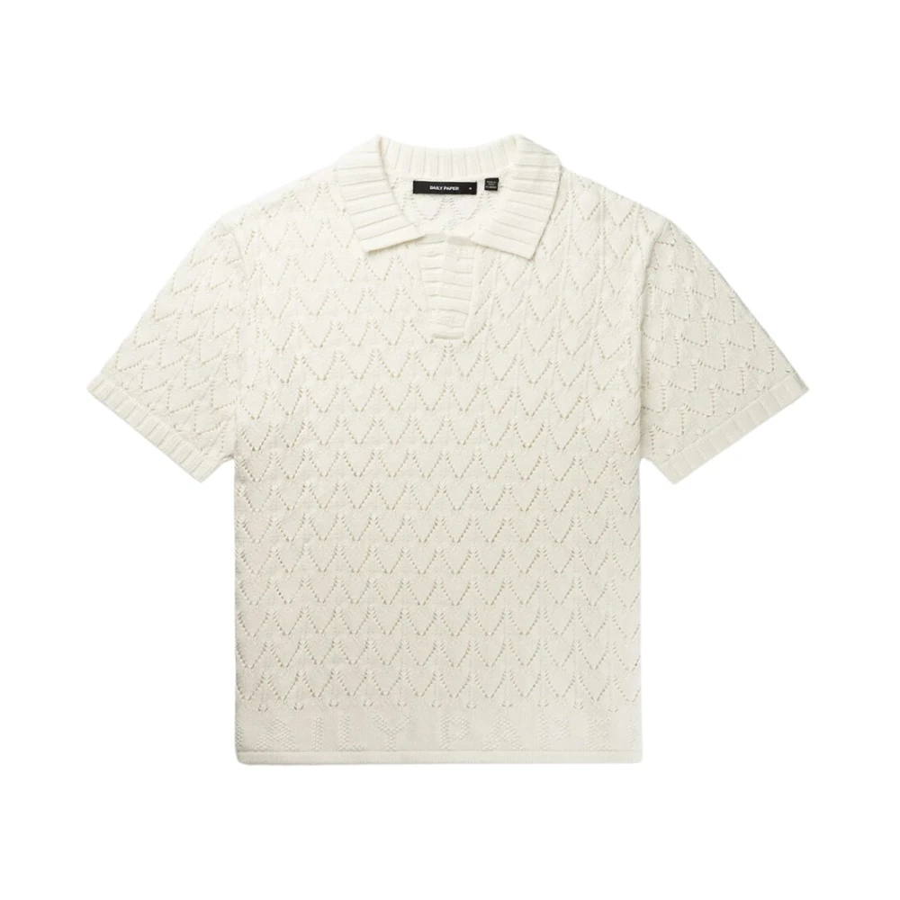 Daily Paper Yinka Relaxed Knit Ss Polo Multicolor Heren