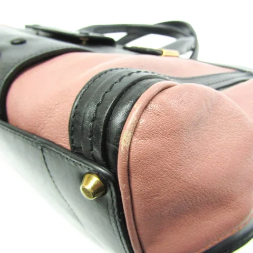 Chloé Pre-owned Leather handbags Pink Dames