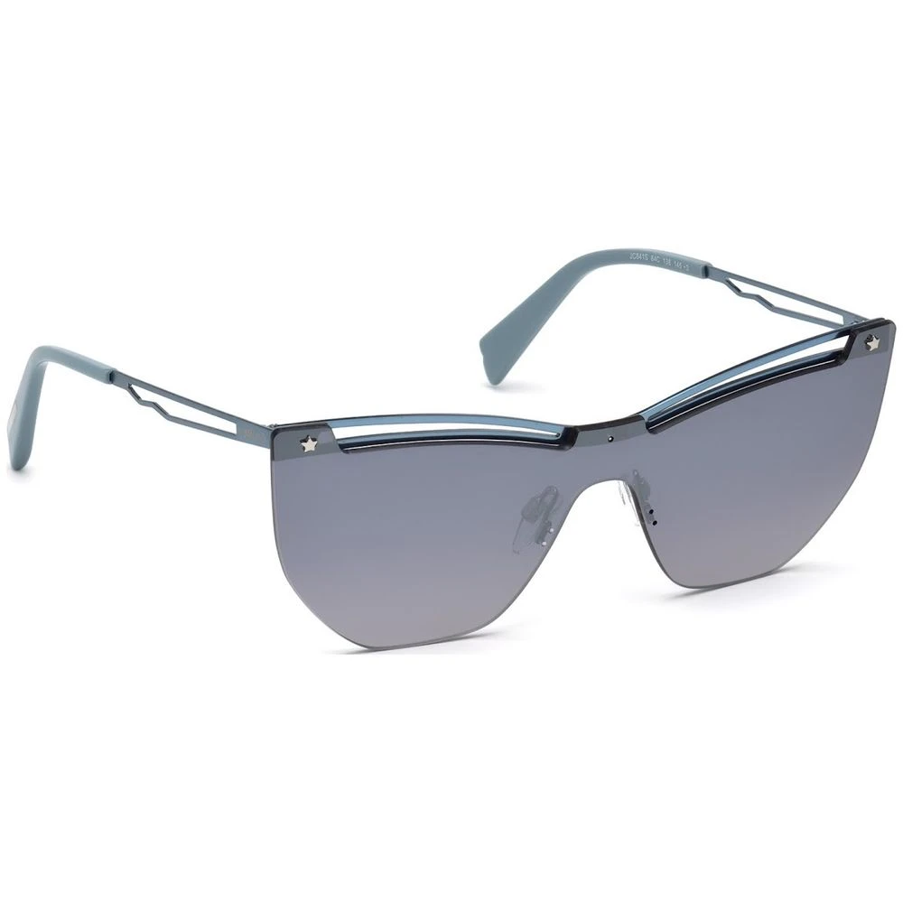 Just Cavalli Women's Blue Bicolor Plastic And Metal Sunglasses
