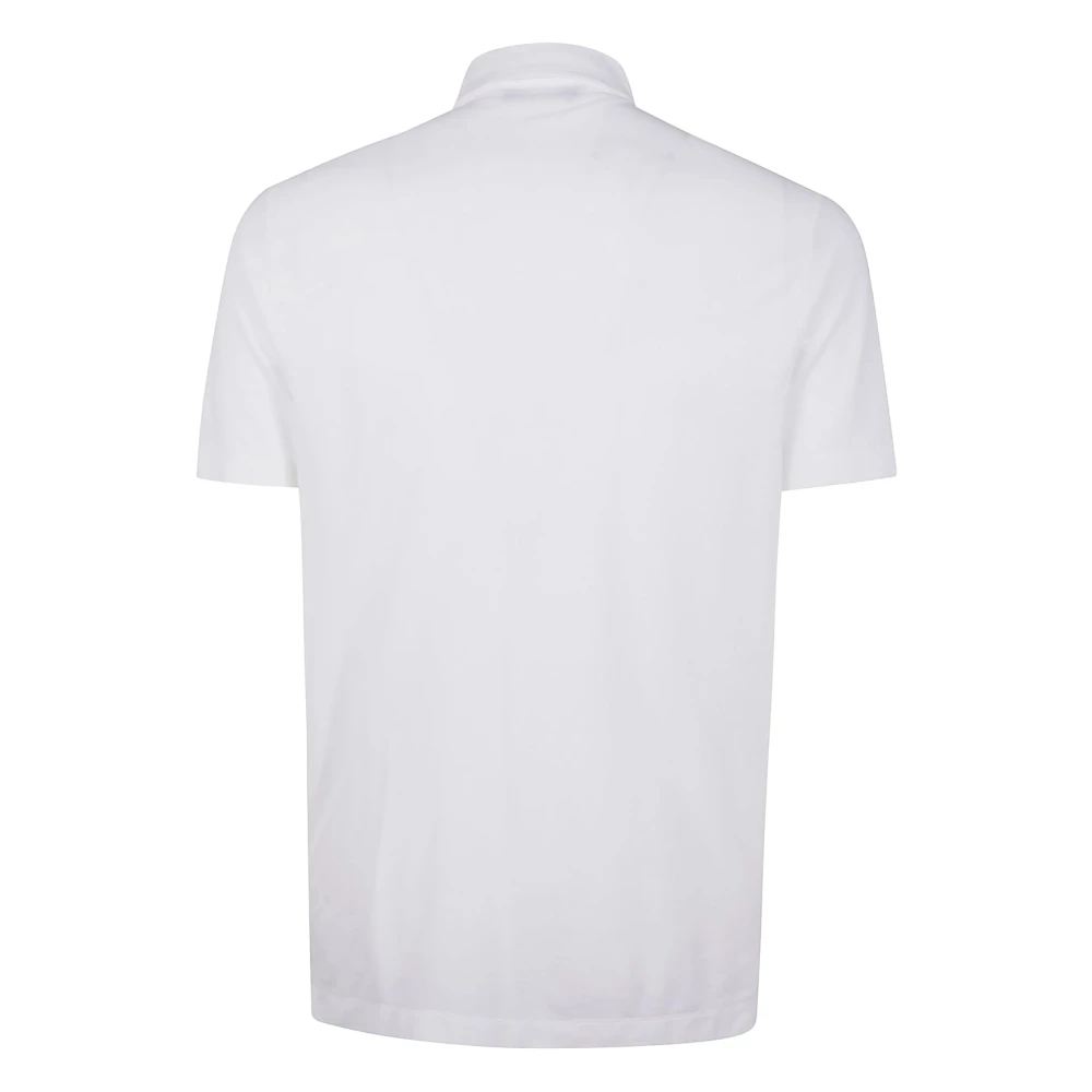 Zanone Witte T-shirts en Polos White Heren