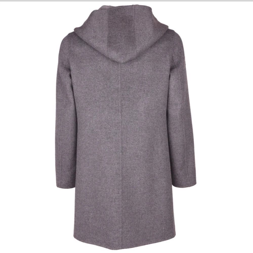 Loro Piana Heren wollen parka 'Capolavoro' Gray Heren