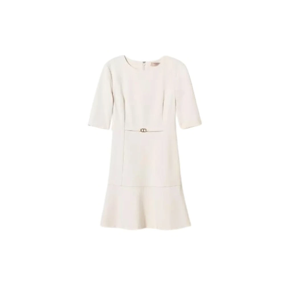 Twinset Elegant Jurk Set Beige Dames