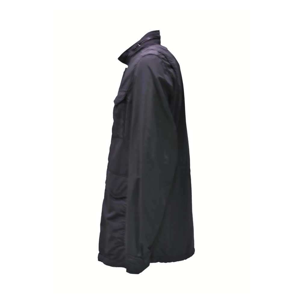 Herno Field Jacket met Opstaande Kraag Blue Heren