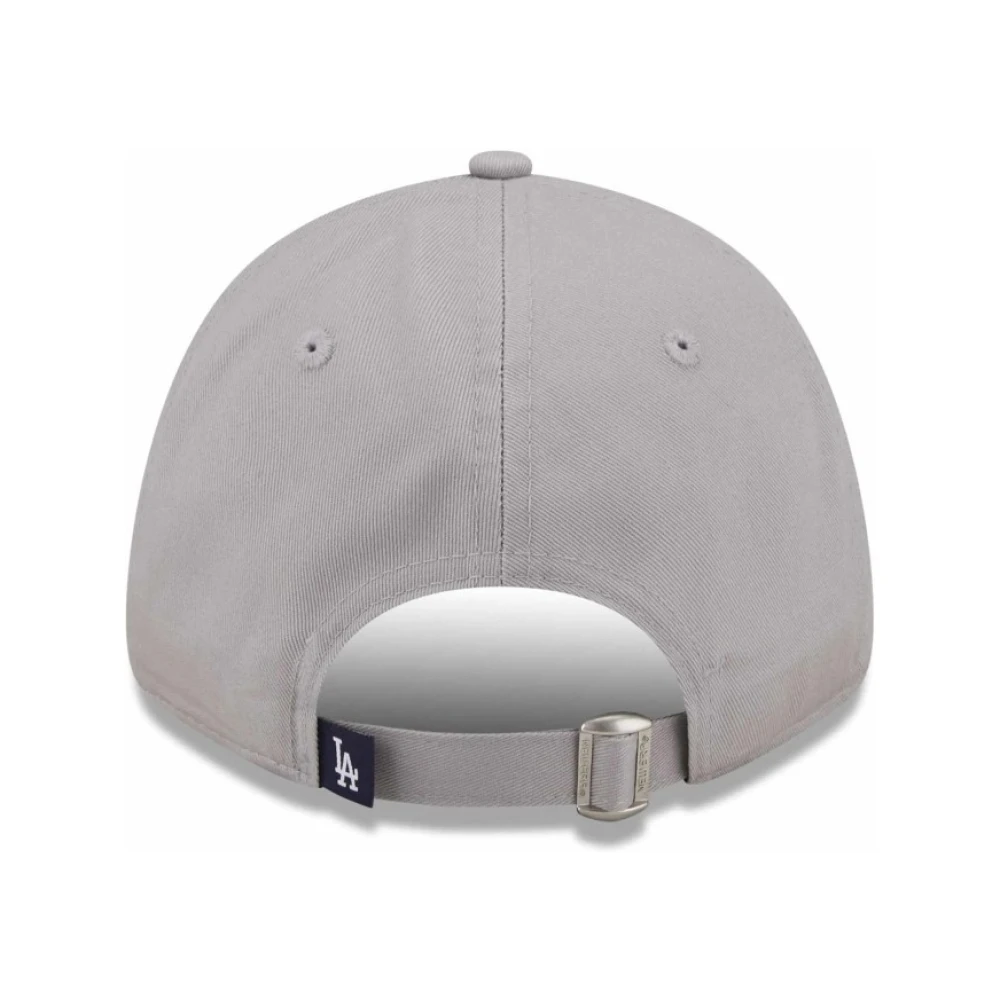 new era Dodgers Team Logo Pet Grijs Gray Heren