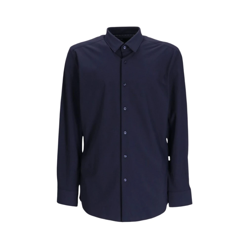 Hugo Men's Blue P-Hank Slim-Fit Shirt