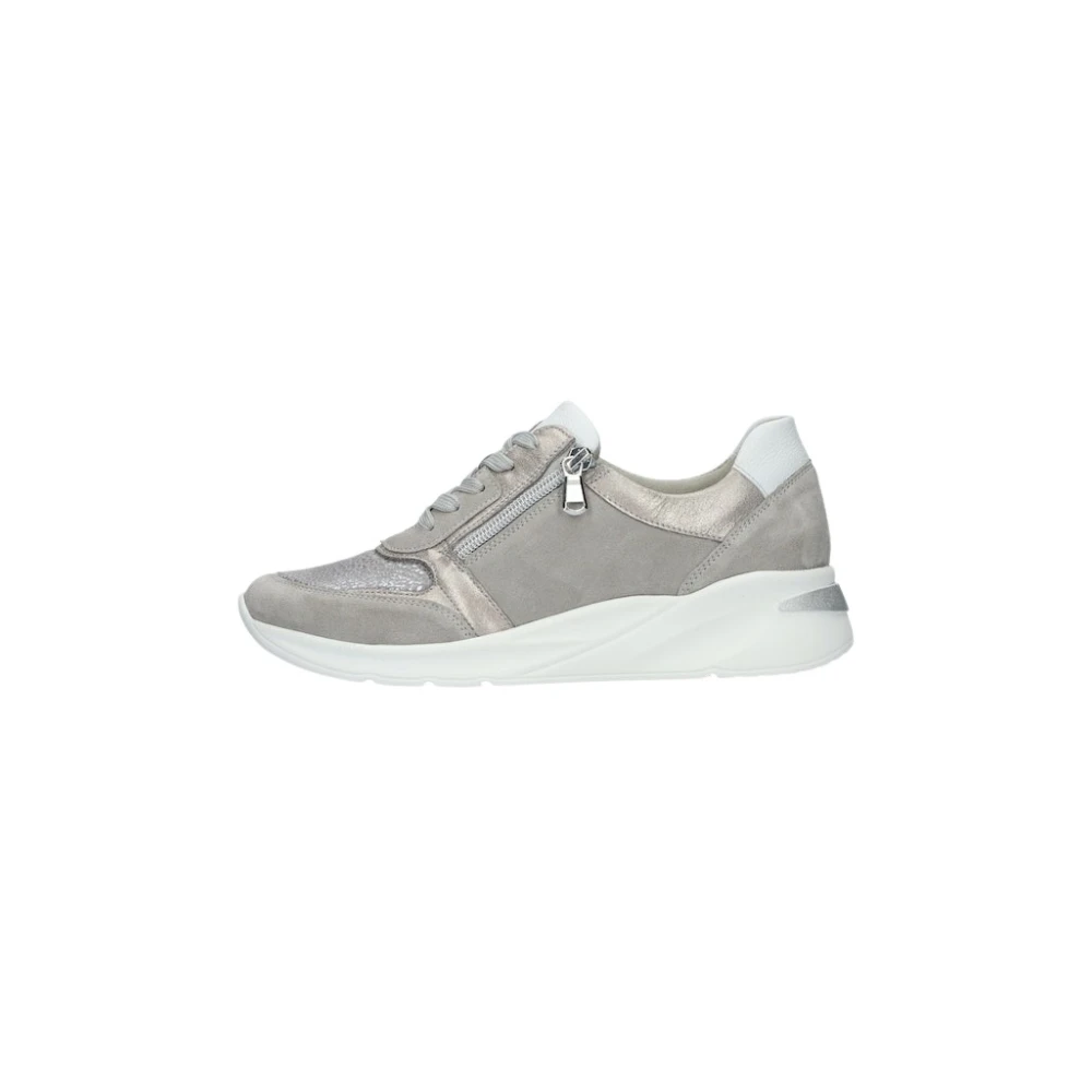 Waldläufer Sneakers Dames Schoenen Grijs
