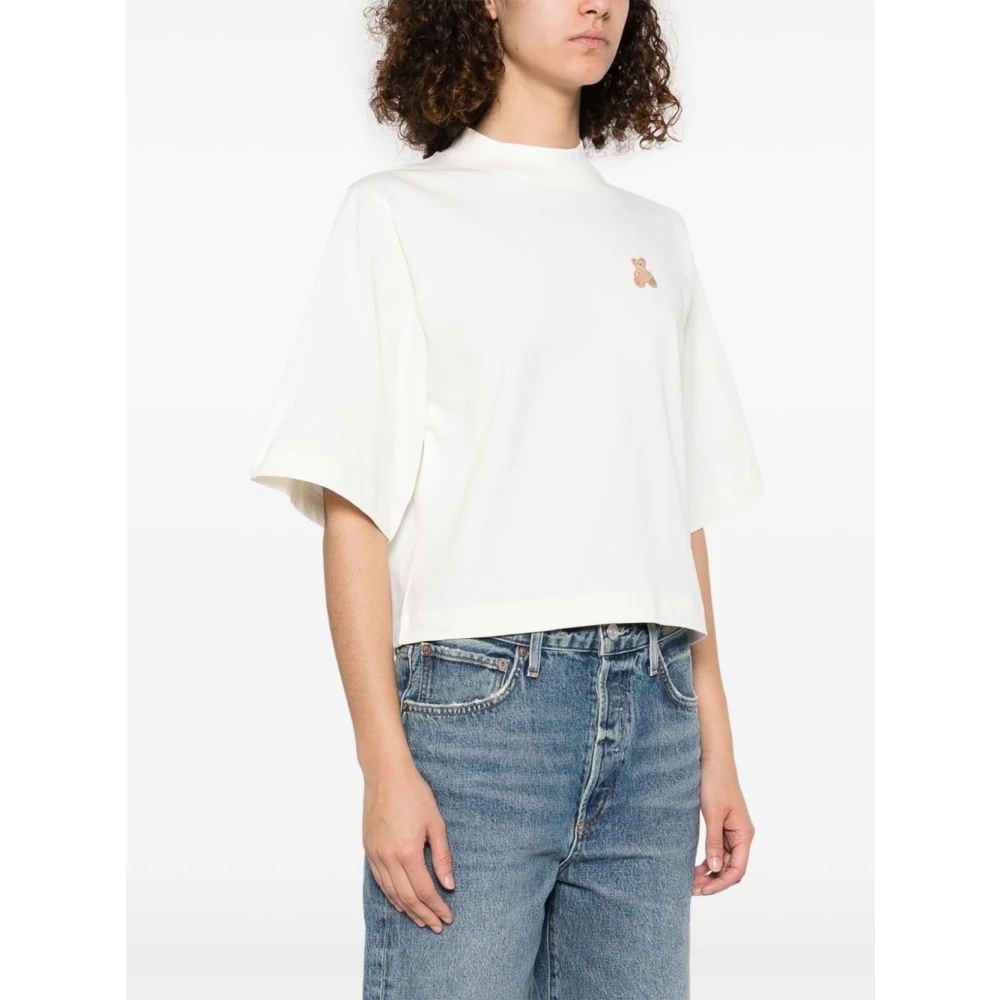 Palm Angels Wit T-shirt & Polo Set White Dames