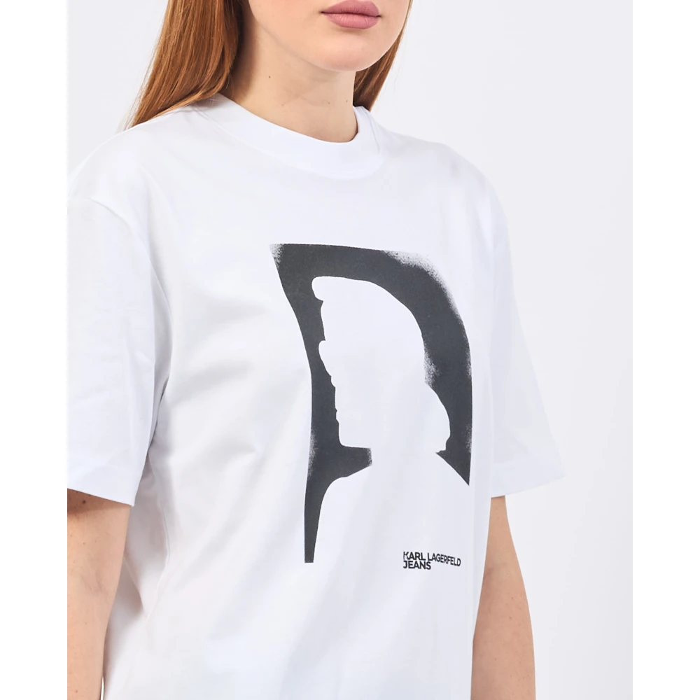Karl Lagerfeld Wit White Dames