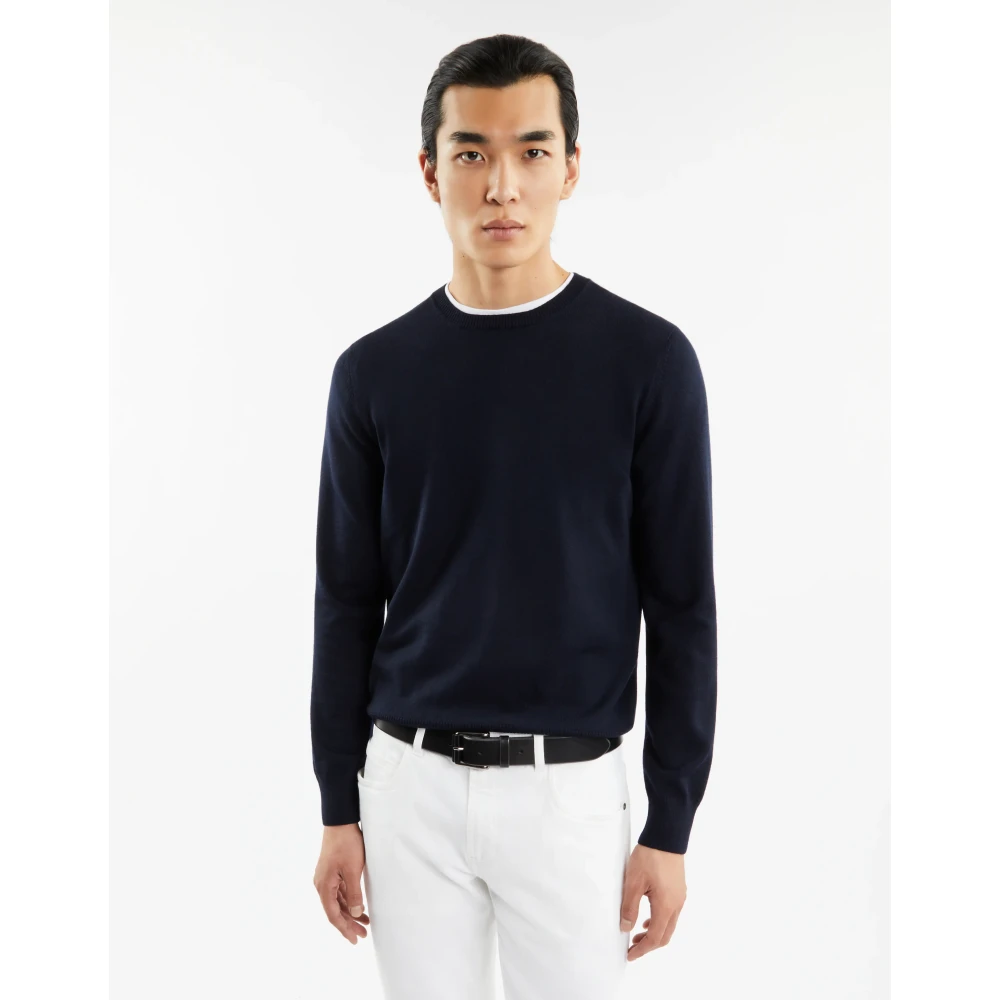 Fay Blauwe Sweater Collectie Blue Heren