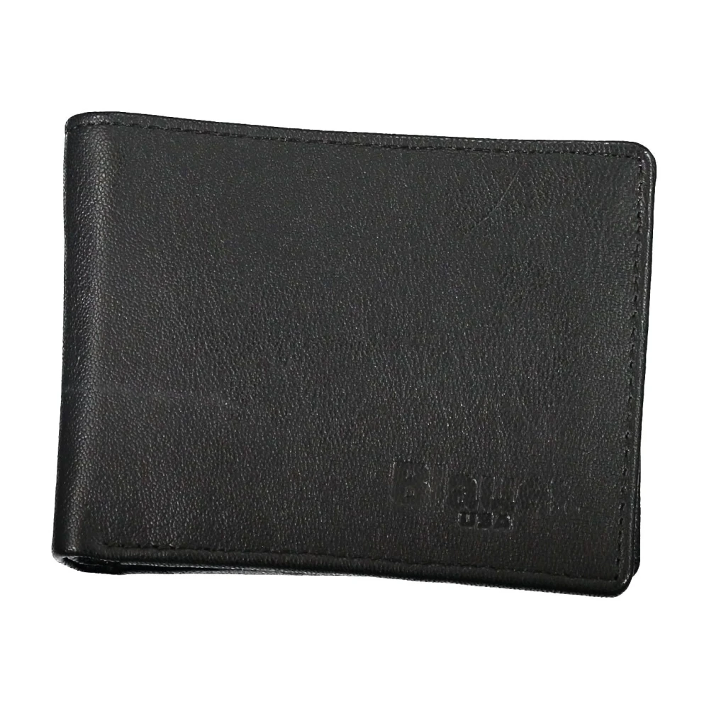 Blauer Heren Portemonnee Zwart Almont Model Black Heren