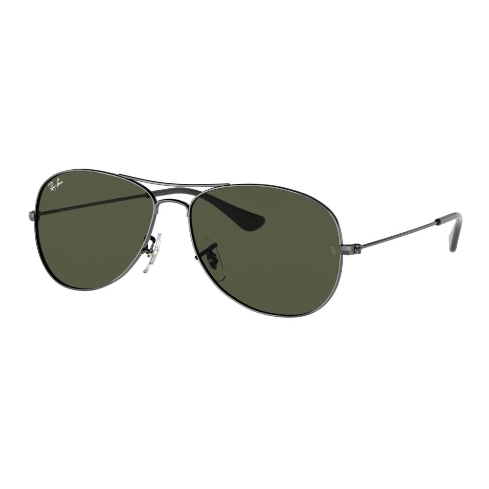 Ray-Ban Cockpit RB3362, Gunmetal Sunglasses G-15 Green lenses, Mojo Glasses - Image 6