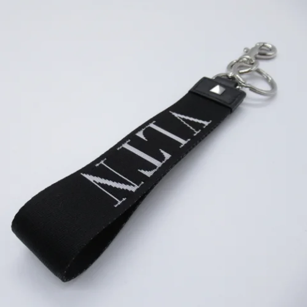 Valentino Vintage Pre-owned Leather key-holders Black Dames