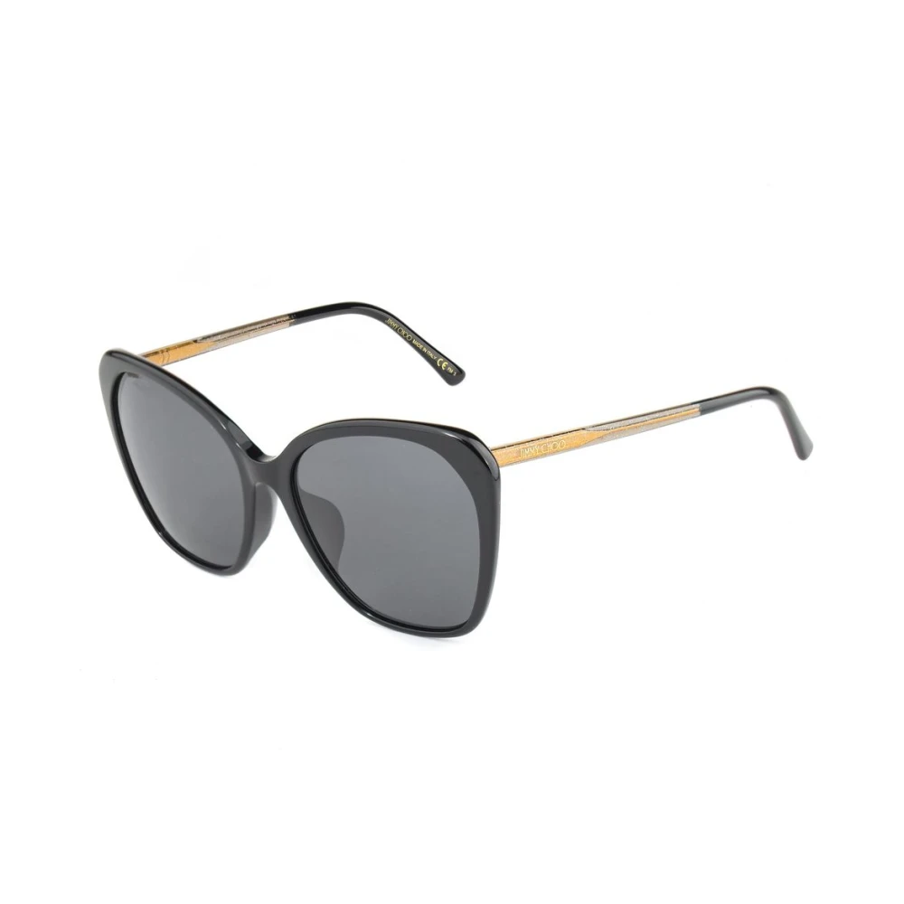 Jimmy Choo Women's Black Sunglasses, One Size, Metal Sunglasses