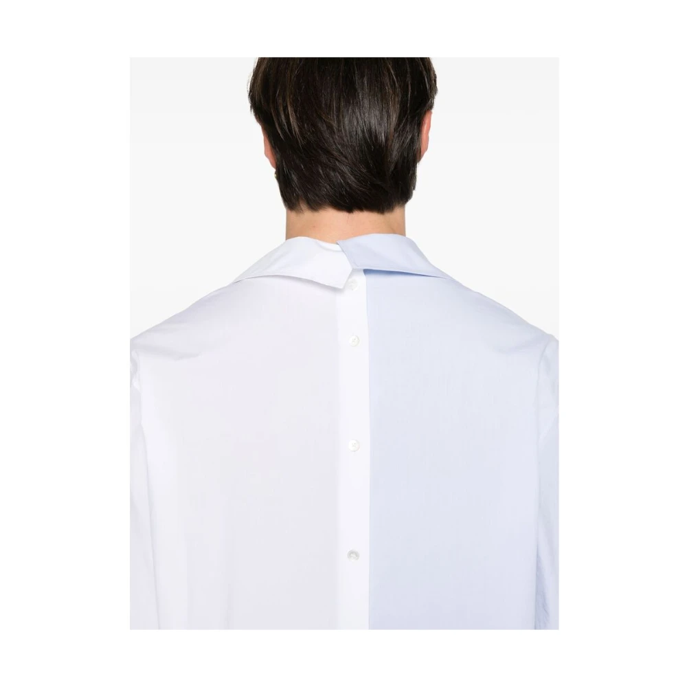 Lanvin Witte Overhemd met Zak White Heren