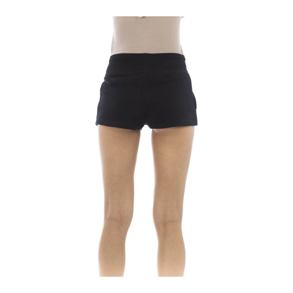 Just Cavalli Luxe Zomer Strandkleding Bermuda Shorts Black Dames